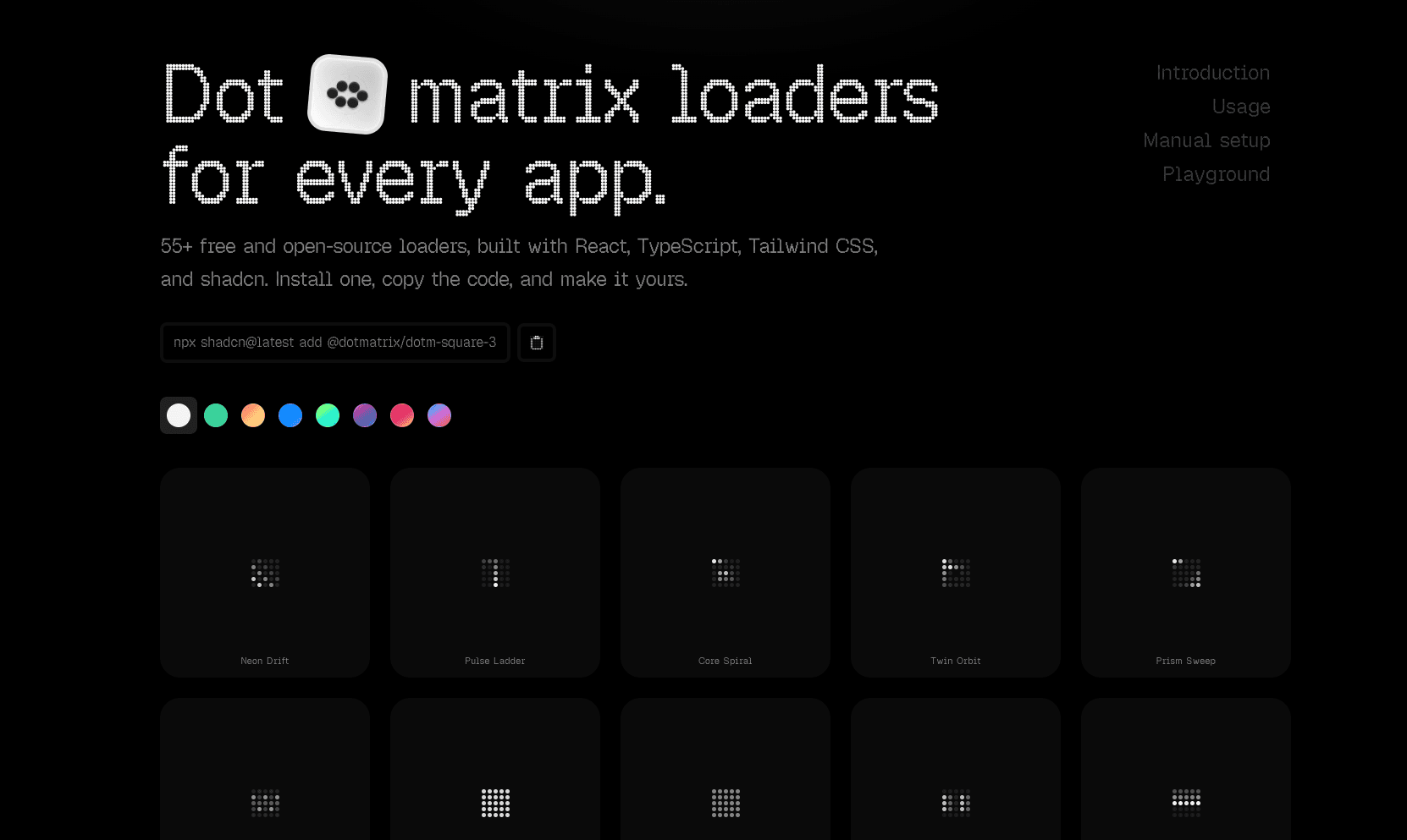Dot Matrix product screenshot