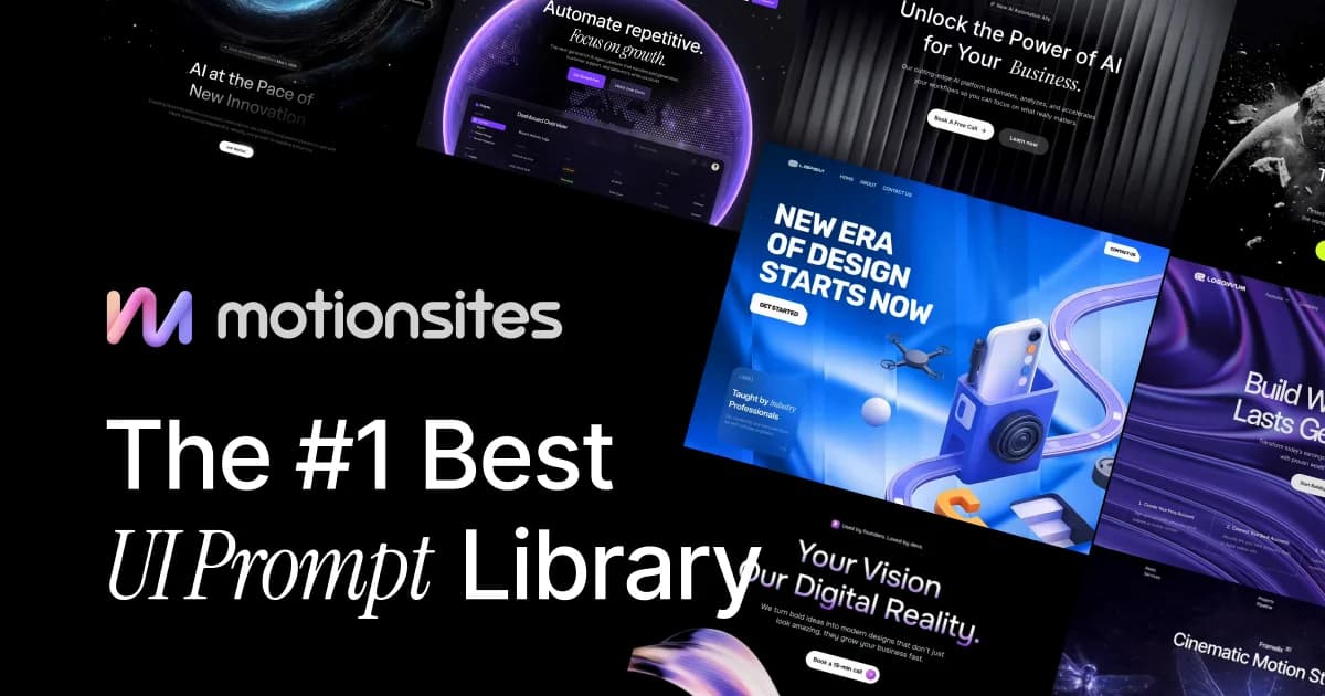 MotionSites product screenshot